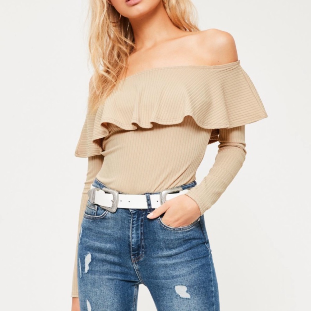 ASOS long sleeve bodysuit US 8/ M